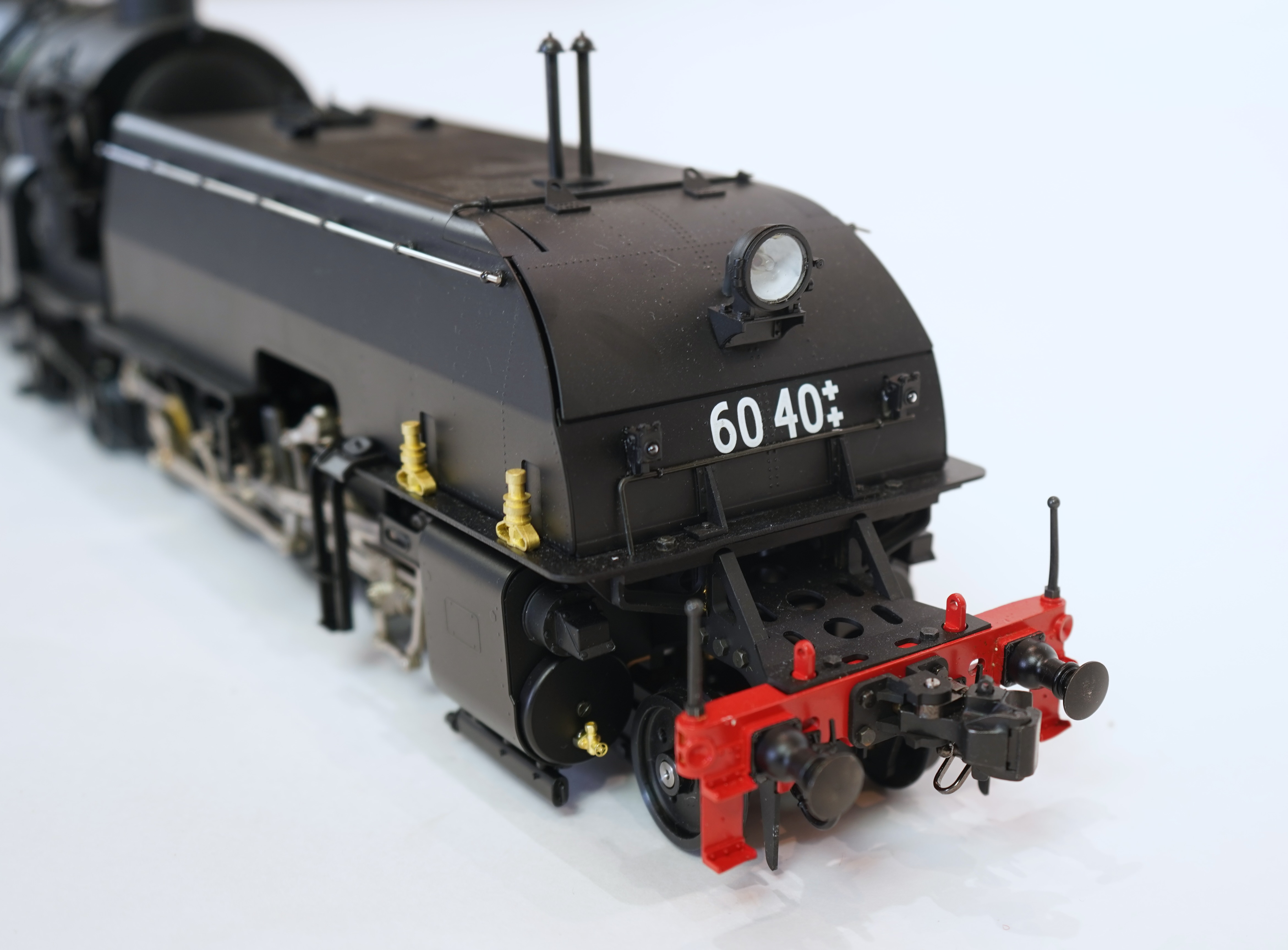 A Gauge One Aster Hobbies live steam Australian NSWGR AD60 Class, Bayer-Garratt 4-8-4+4-8-4 locomotive (from the 2009 production run), 6040, the kit built version, spirit fired working four cylinder motion, with grate an